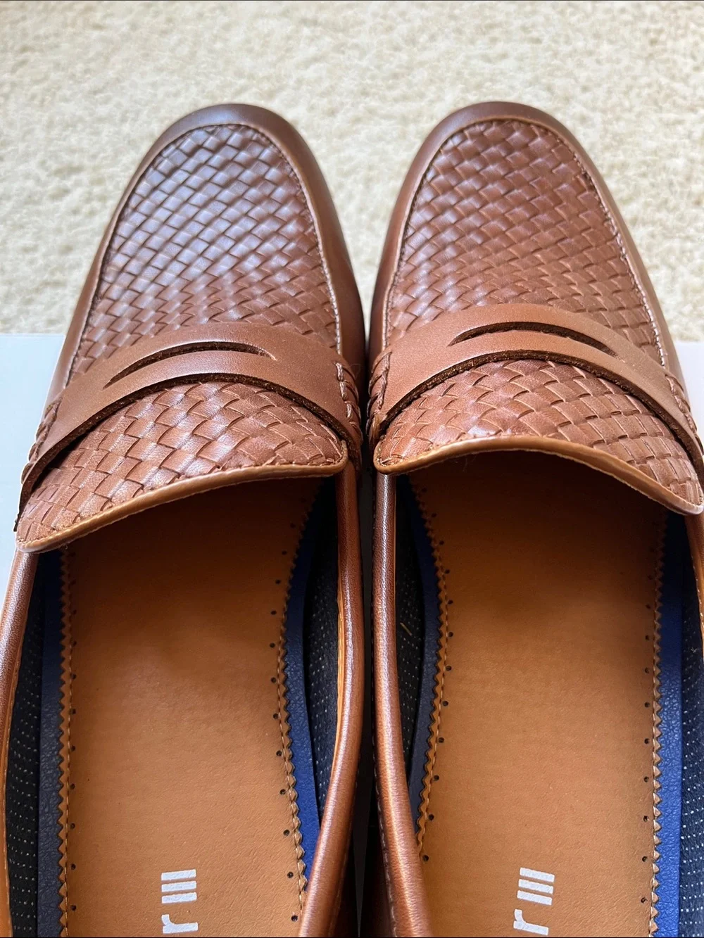 Bar III Beaul Brown Loafers